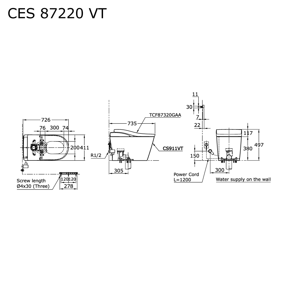 CES87220VT